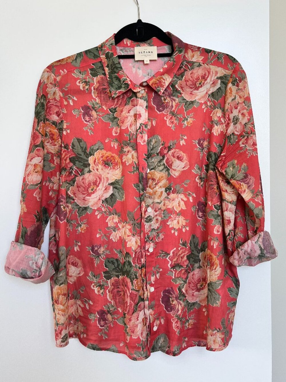 Sézane Pierro Shirt | Almeria Print | EU 38 / US 6 - Picture 2 of 4